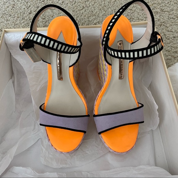 New Sophia Webster Platforms Wedges Sandals - Picture 5 of 12